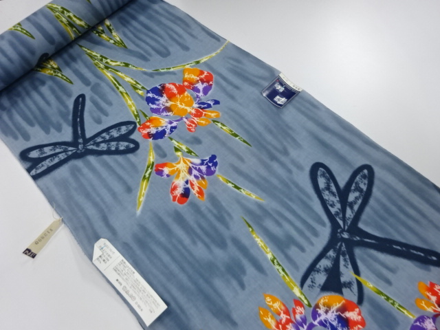 アンティーク　浴衣地反物